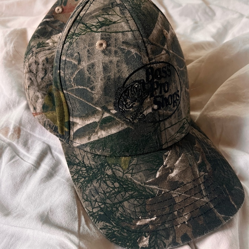 Camo bass pro shops unworn baseball cap